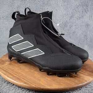 ADIDAS NASTY FLY 2.0 FOOTBALL CLEATS BLACK METALLIC GV8309 MENS SIZE 12.5 $140